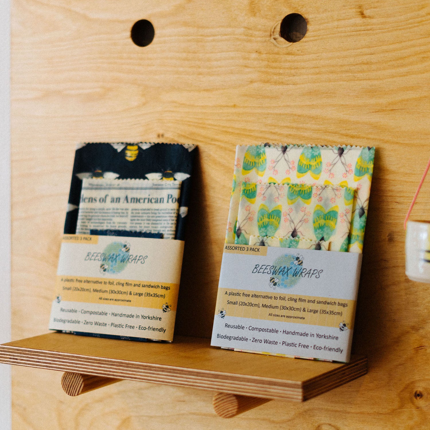 Its Just One Straw- Beeswax Wraps