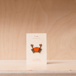 Tom Hardwick Enamel Pin - Crab