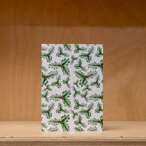 Lauren Cherice -  Holly Pattern Christmas Card