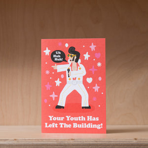 Studio Boketto - Greetings Card - Your Youth Has Left the Building