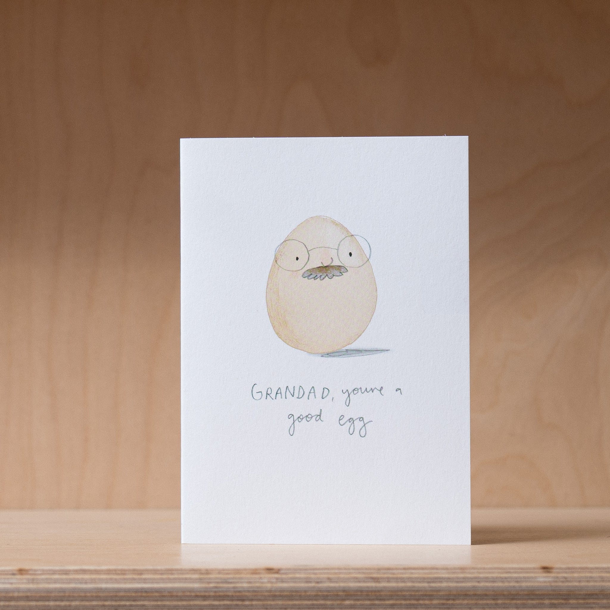 Grandad, You're a Good Egg - Greetings Card