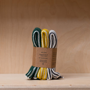 Sophie Home - Reusable & Eco Friendly Cotton Knit Dishcloths - Ribbed Citrus