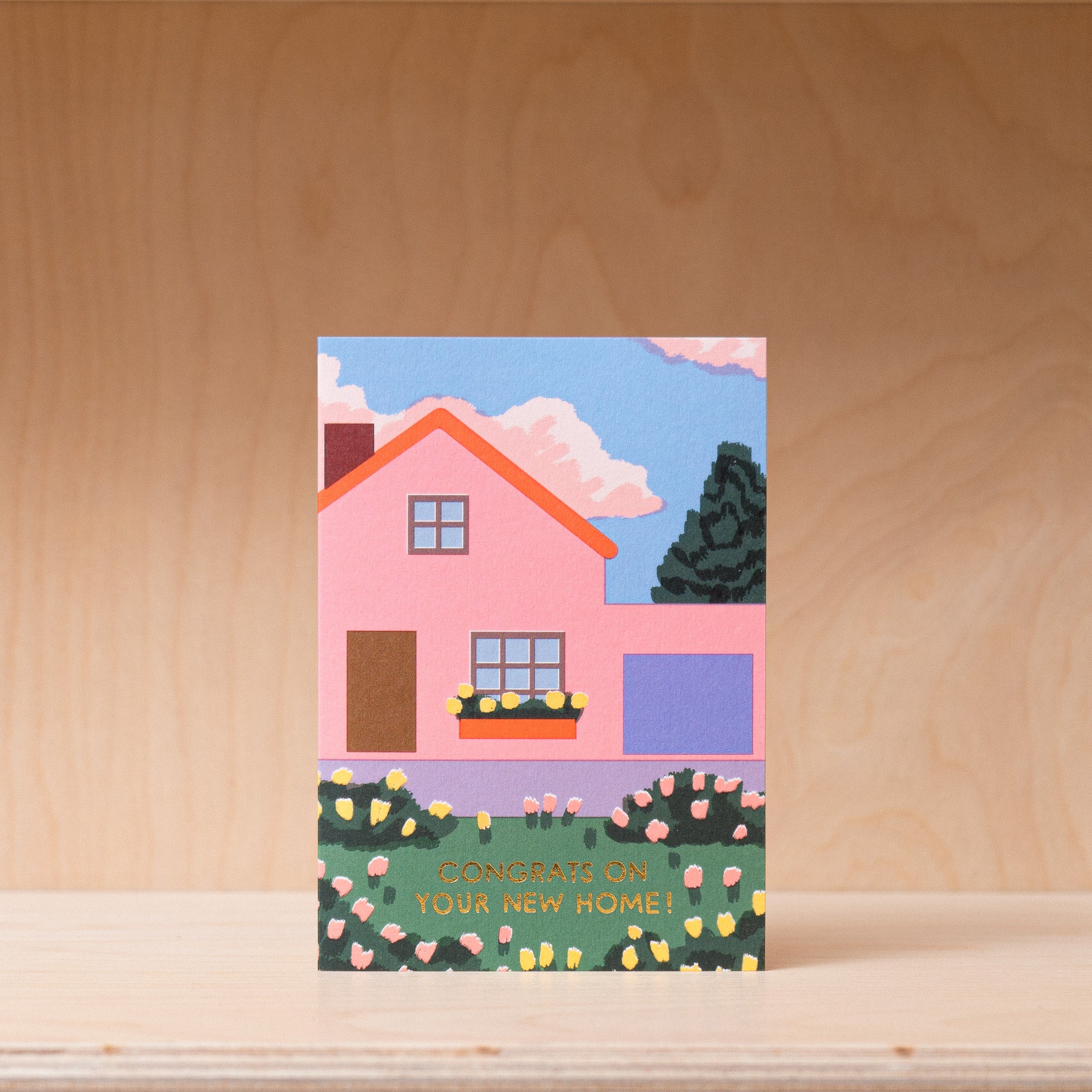 Congrats New Home - Greetings Card