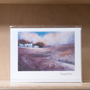 Rosemary Abrahams - Farmhouse - Greetings Card