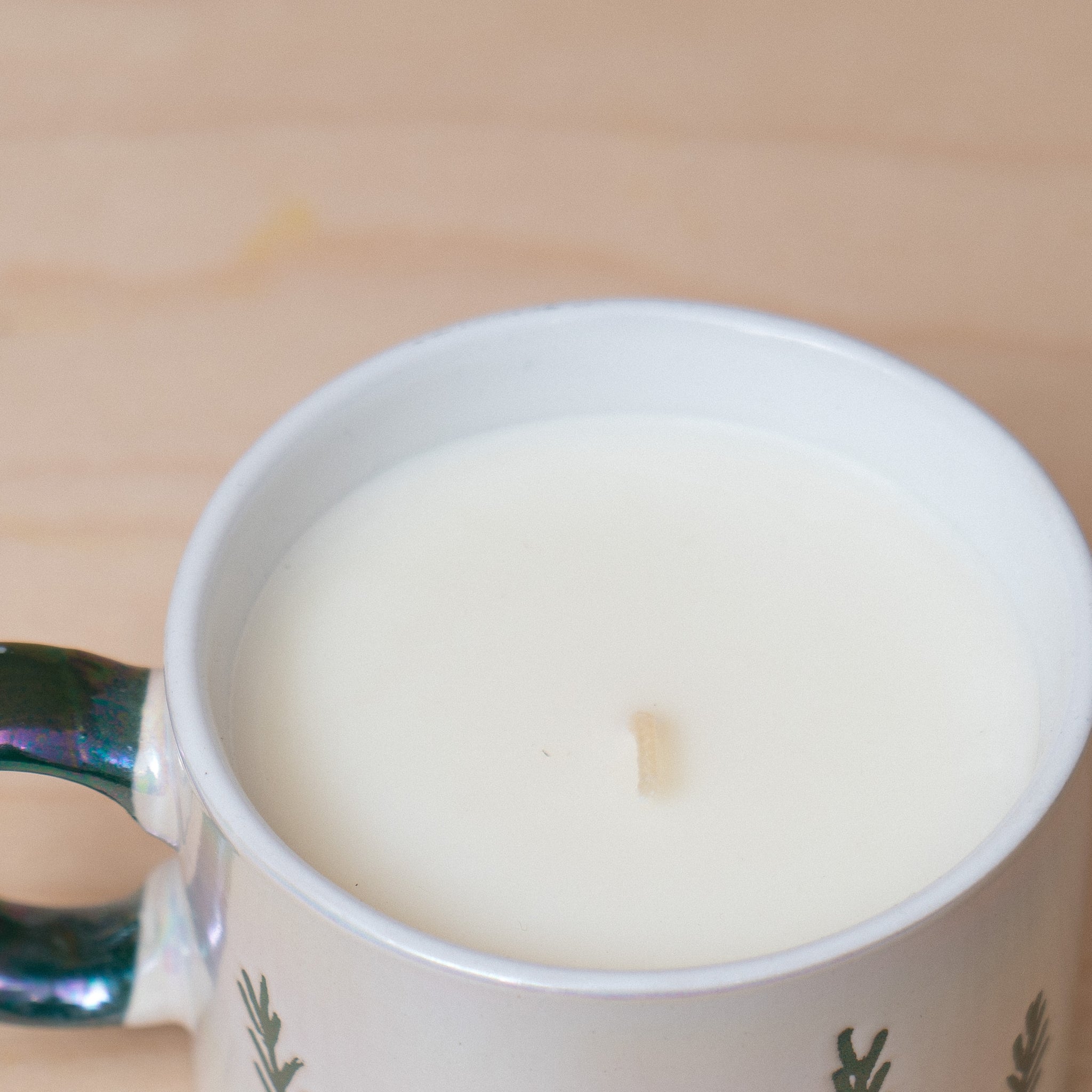 Paddywax Cypress & Fir - White Ceramic Mug Candle (226g)