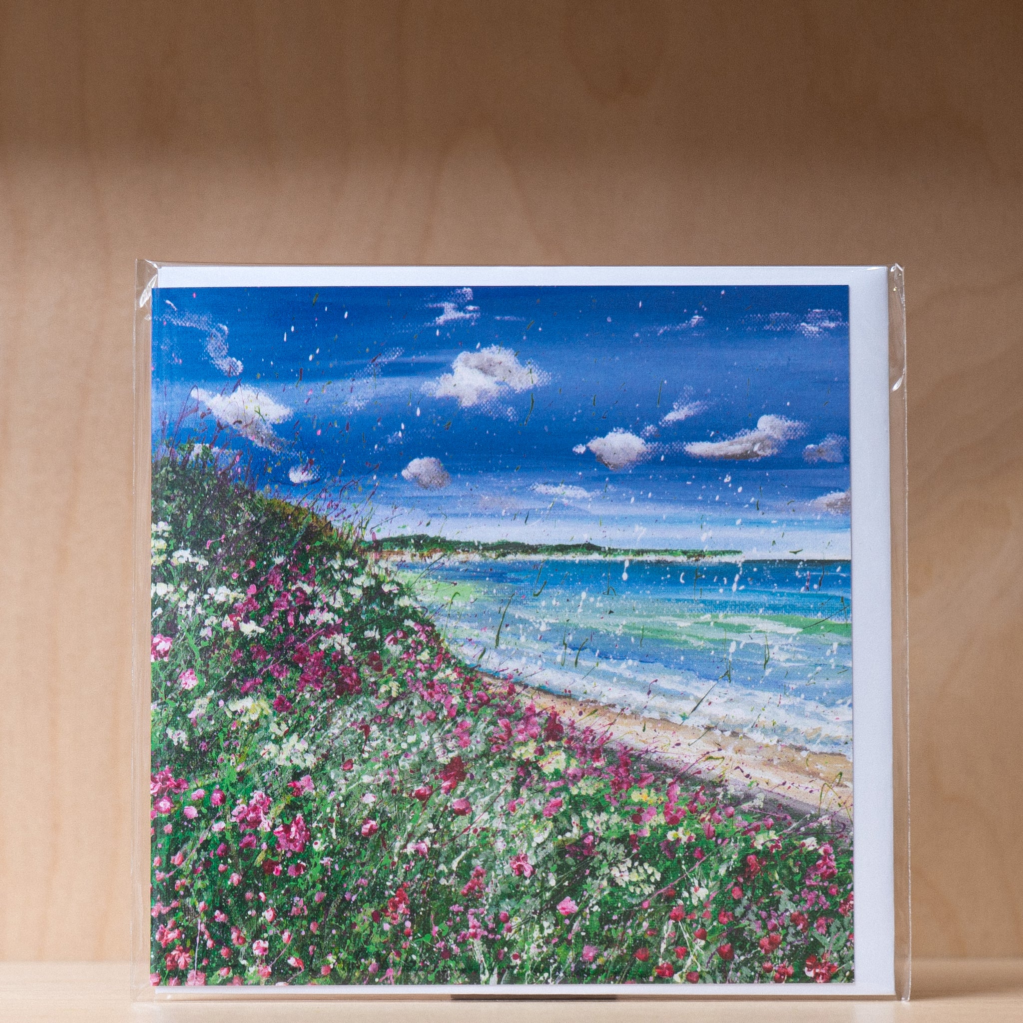 Nic Draper - Bridlington North Beach - Greetings Card