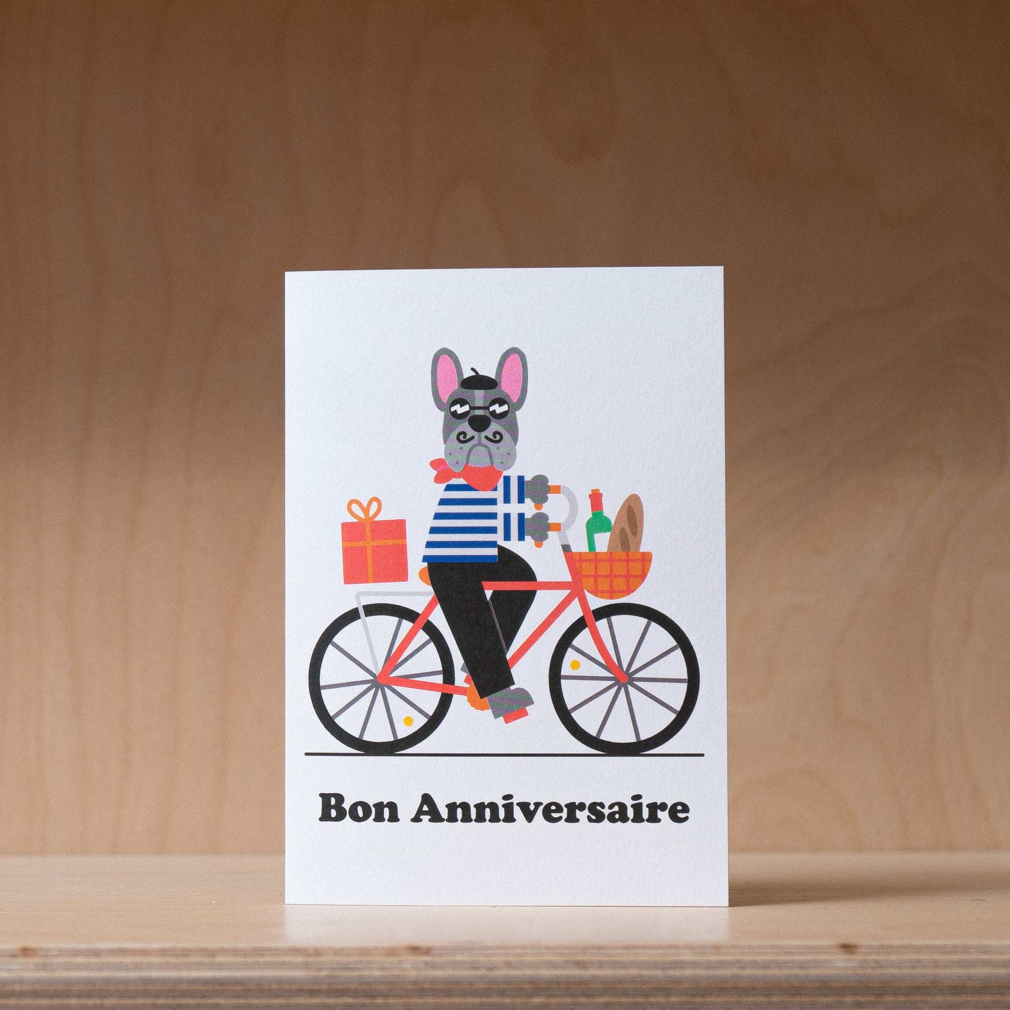 Studio Boketto - Greetings Card - Bon Anniversaire