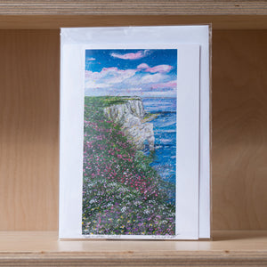 Nic Draper - Bempton Cliffs - Greetings Card