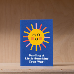 Studio Boketto - Greetings Card - Sending a Little Sunshine