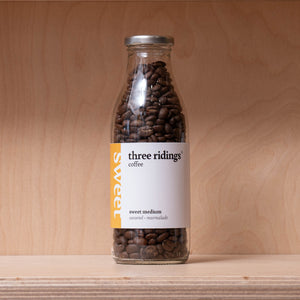 Three Ridings Coffee - Sweet Medium (Jumping For Gold) Retail Coffee - 180g