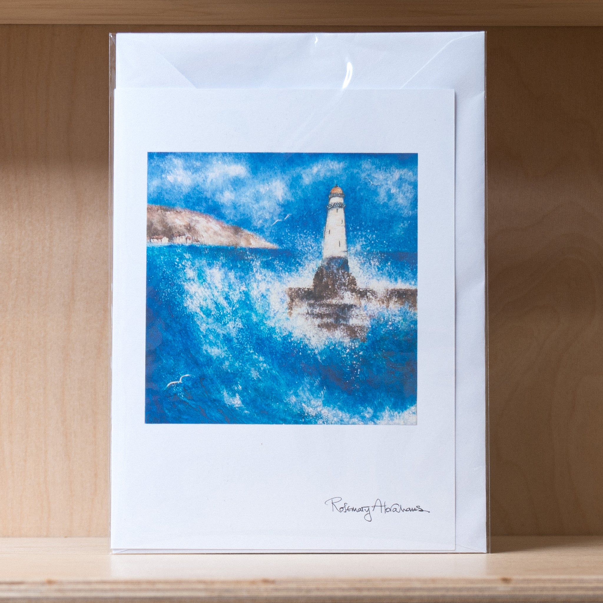 Rosemary Abrahams - Lighthouse - Greetings Card