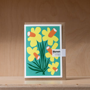 Studio Wald - Greetings Card - Daffodil