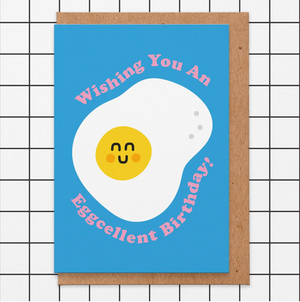Studio Boketto - Greetings Card - Eggsellent Birthday