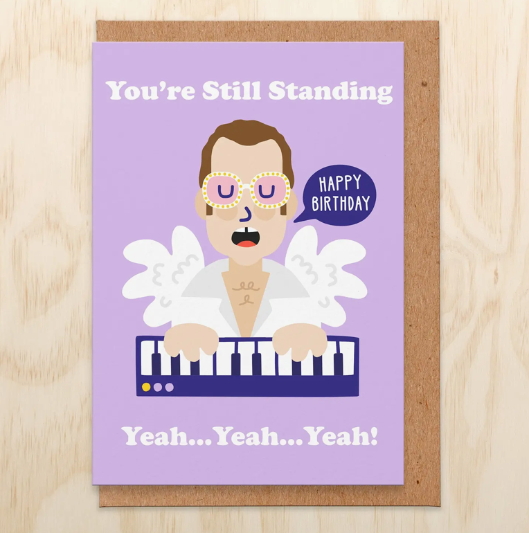 Studio Boketto - Greetings Card - You're Still Standing Birthday Card
