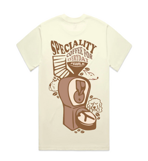 Big Dog Coffee Roasters Graphic T-shirt - Butter