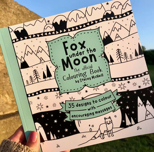 Fox Under The Moon: Official Colouring Book