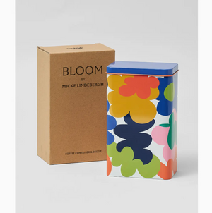 Abstract Flowers - Coffee Tin