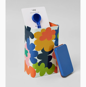 Abstract Flowers - Coffee Tin