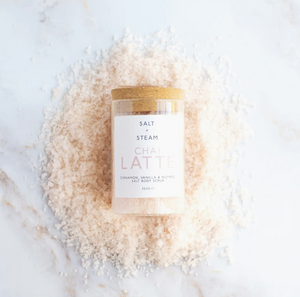 Salt + Steam - Chai Latte - Spiced Vanilla Body Scrub 302g
