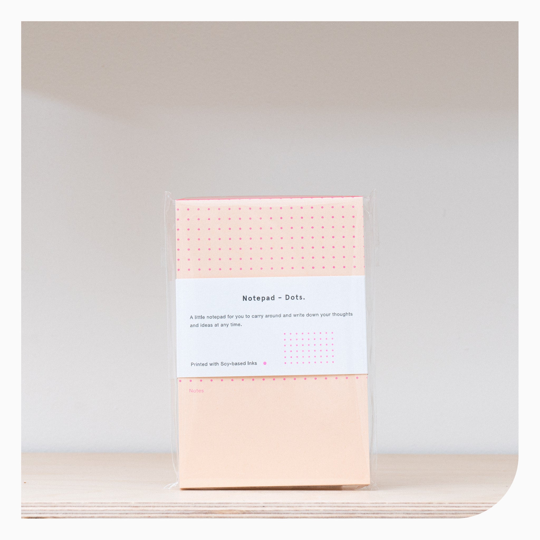 Before Breakfast Mini Notepad - Dots