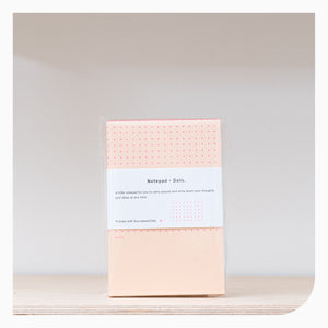 Before Breakfast Mini Notepad - Dots