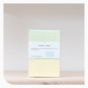 Before Breakfast Mini Notepad - Graphs