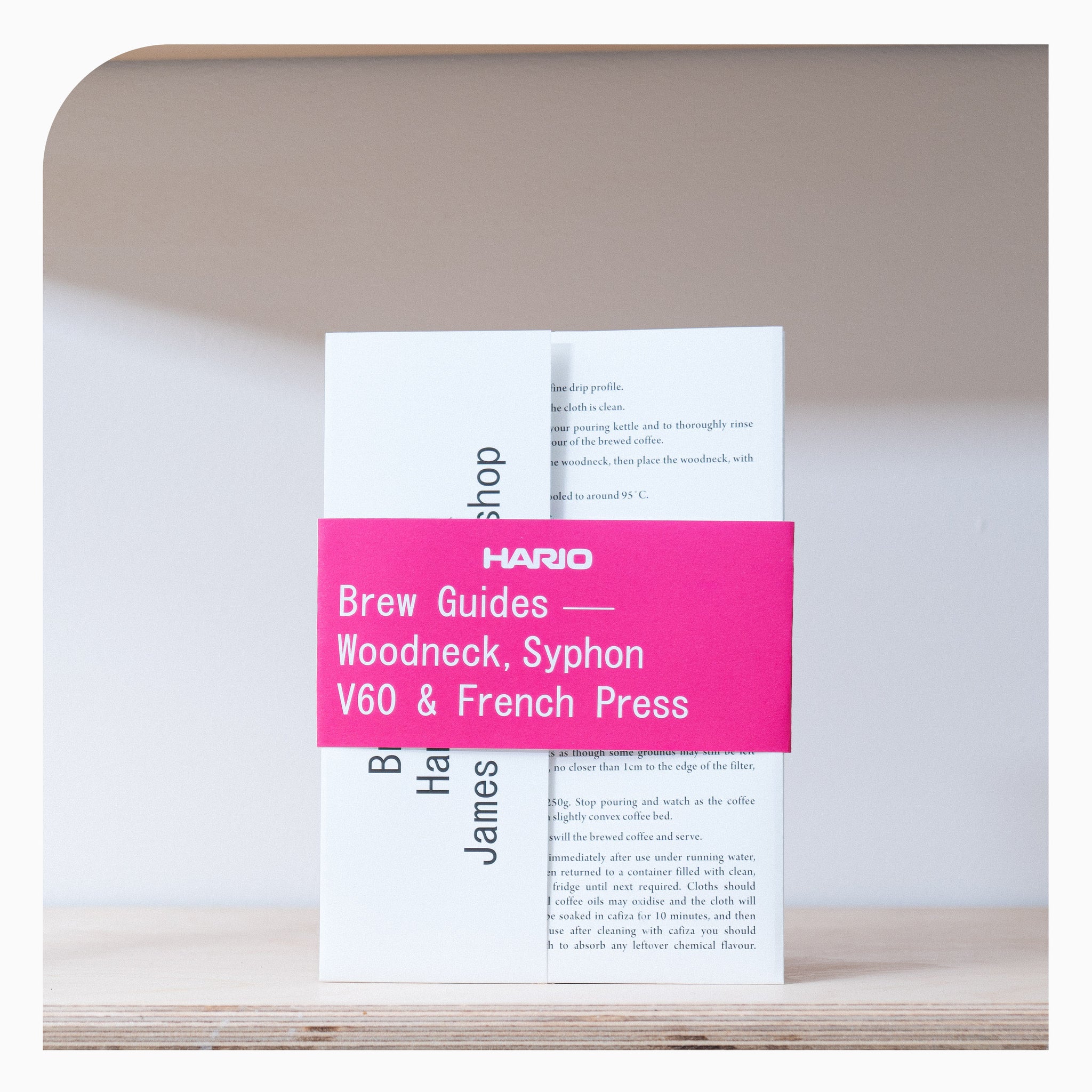 Hario Coffee Brewing Guide