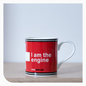 Handmade Cyclist Mug -  Fabian Cancellara  Quote