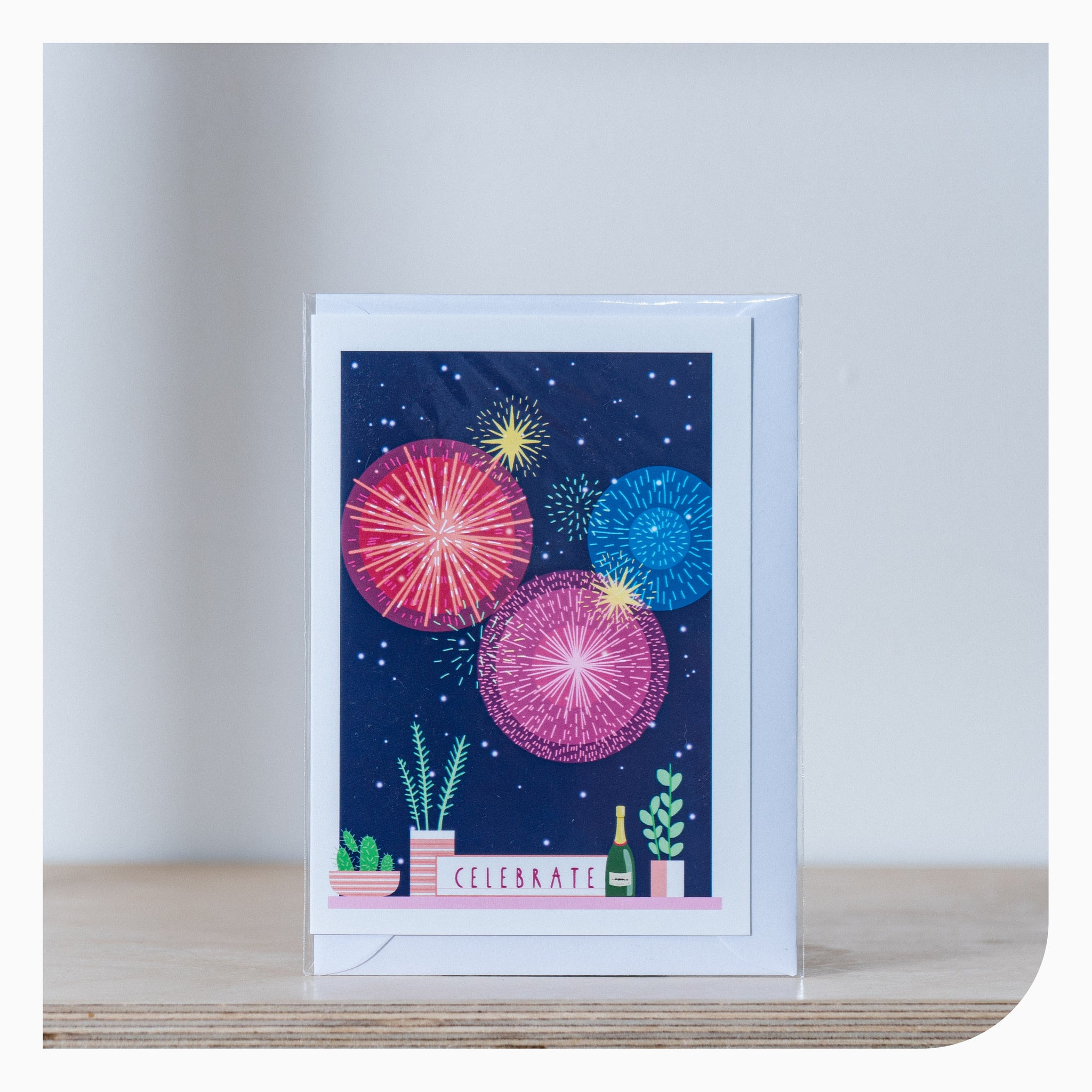 Tom Hardwick - Celebrate Greeting Card