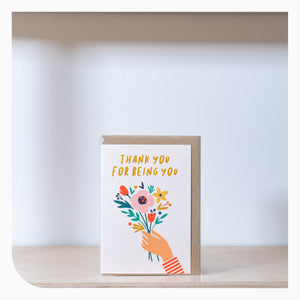 Thank You For Being You - Card