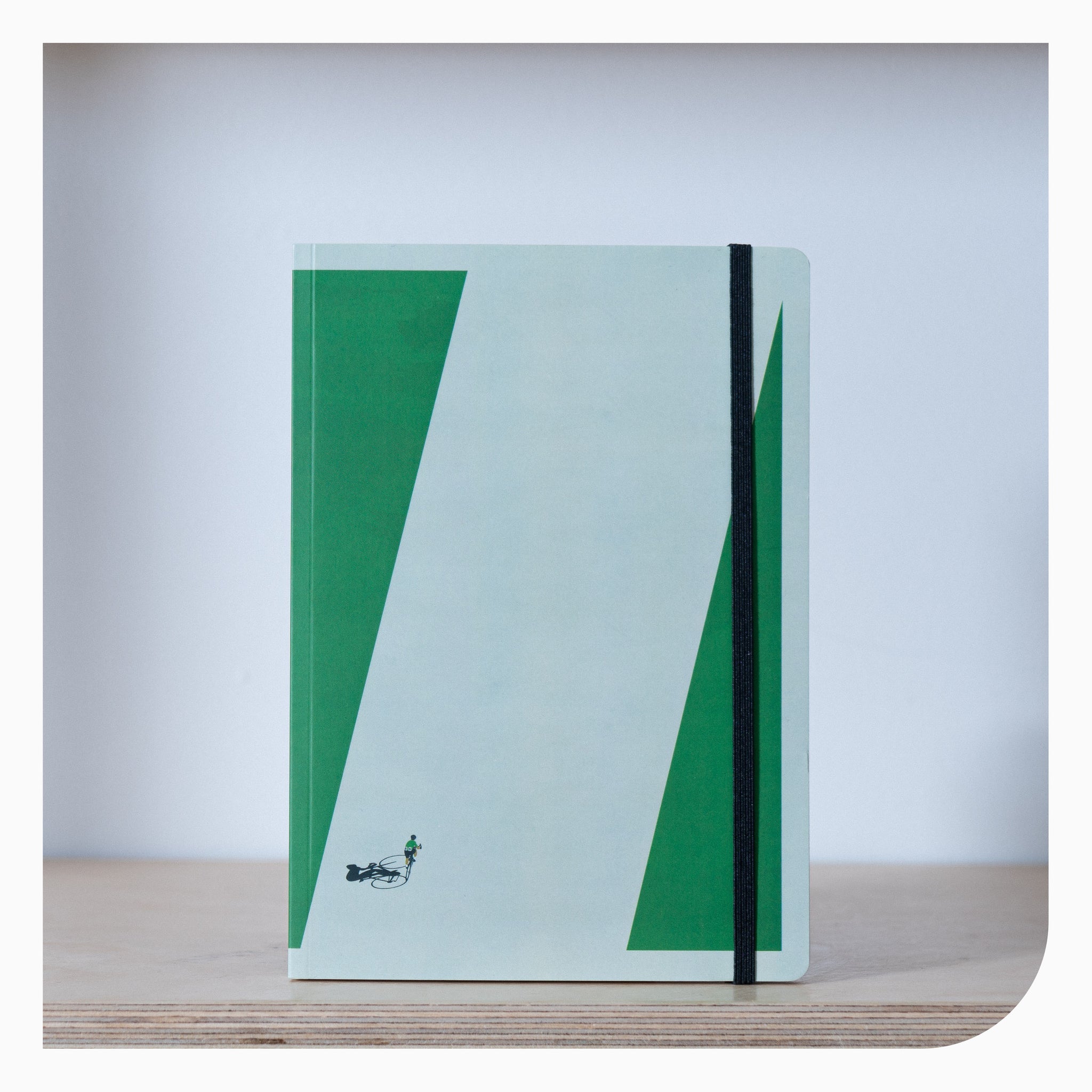 Handmade Cyclist Notebook -  Maillot Vert