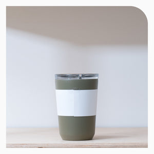 Kinto Re-usable Takeaway Cup - 360ml Khaki