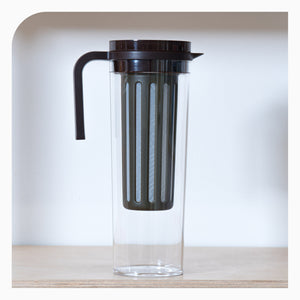 Kinto Plug Iced Coffee Jug 1.2L - Brown