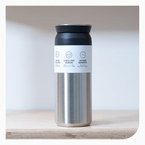 Kinto 500ml Takeaway Flask - Stainless Steel