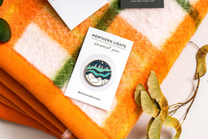 Charis Raine Enamel Pin Badge - Northern Lights