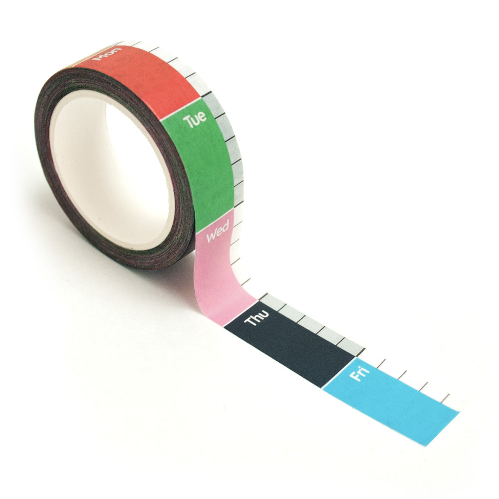 Nolki Weeks Washi Tape