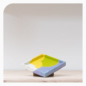 Studio Emma Square Tray - Lilac & Citrus