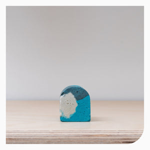 Studio Emma Drawer Pulls - Blue Curve